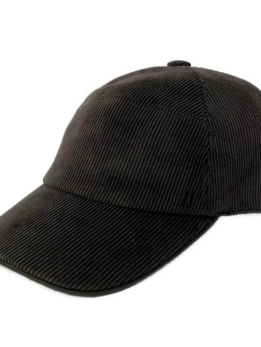 HERMES Black Dark Brown Polyester Nylon Hat